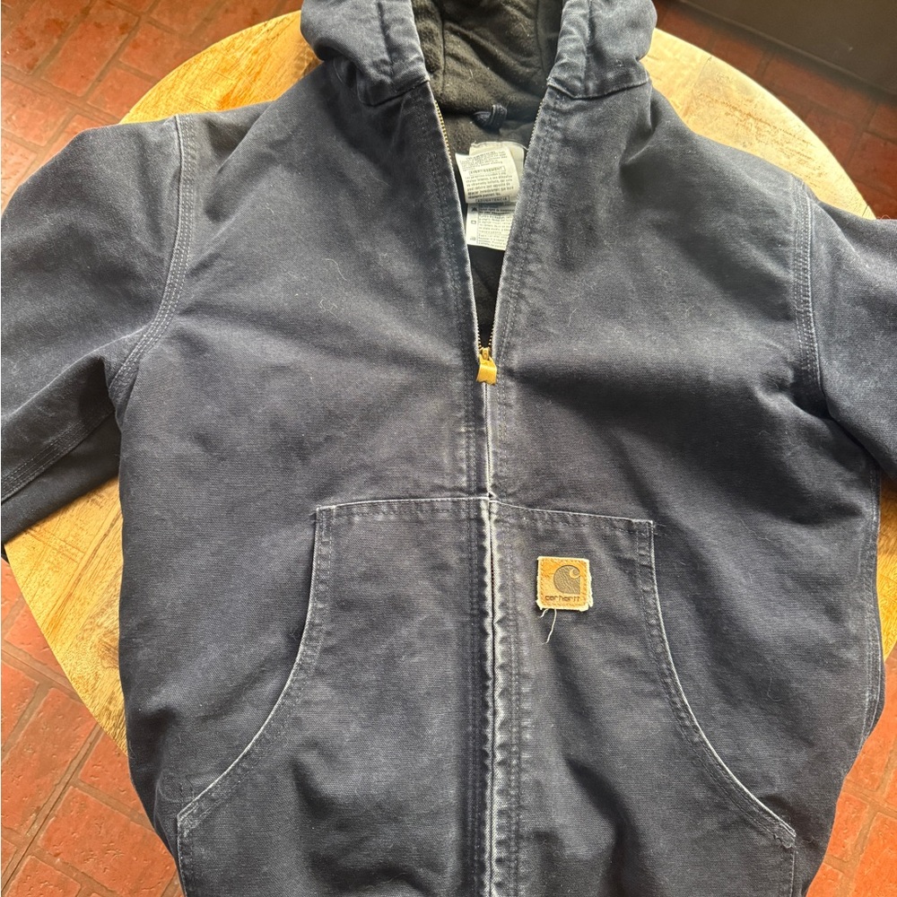 Carhartt Kids Dark Gray Hooded Jacket